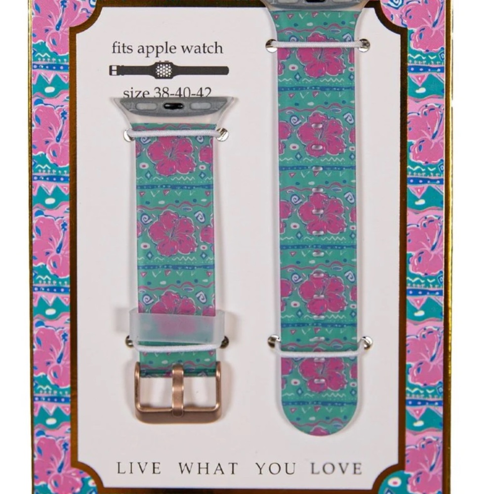 Simply Southern Hibiscus Apple Watch Band